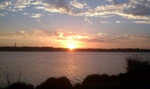 Five minutes from our home.