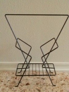 Atomic Magazine Rack
